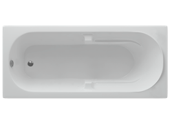 AQUATEK Лея Акриловая ванна на каркасе, слив-перелив в комплекте, без панели. - фото 116302