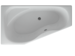 AQUATEK Медея  Акриловая ванна на каркасе, слив-перелив в комплекте, с панелью. Левая ориентация - фото 116324