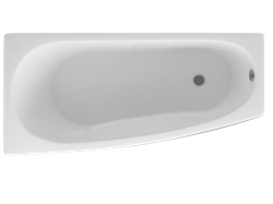 AQUATEK Пандора  Акриловая ванна на каркасе, слив-перелив в комплекте, с панелью. Левая ориентация - фото 116359