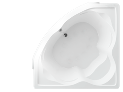 AQUATEK Сириус Акриловая ванна на каркасе, слив-перелив в комплекте, с панелью. - фото 116373