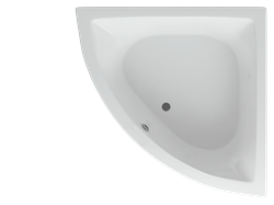 AQUATEK Юпитер Акриловая ванна на каркасе, слив-перелив в комплекте, с панелью. - фото 116399