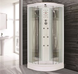 NIAGARA Premium Душевая кабина NG-701-01N (900х900х2200) низкий поддон (16 см) стекло ПОЛОСАТОЕ NG-701-01N