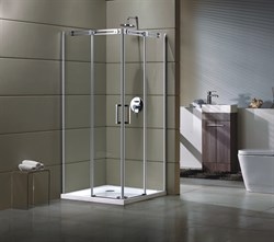 GROSSMAN Душевой уголок GR-3120L Galaxy 120*80*190 прямоугольник, двери раздвижные GR-3120L
