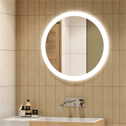 CONTINENT Зеркало "Rinaldi LED" D 645 c подсветкой - фото 119492