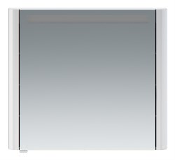 AM.PM Sensation, зеркало, зеркальный шкаф, правый,80 см, с подсветкой, белый, глянец, шт - фото 123567