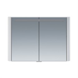 AM.PM Sensation, зеркало, зеркальный шкаф, 100 см, с подсветкой, белый, глянец, шт - фото 123645