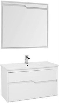 AQUANET Модена 100 Комплект мебели для ванной комнаты - фото 128421