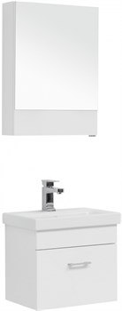 AQUANET Нота 50  Комплект мебели для ванной комнаты (Moduo Slim белый) - фото 128498