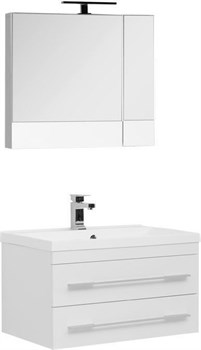 AQUANET Нота NEW 75 Комплект мебели для ванной комнаты (камерино) - фото 128636