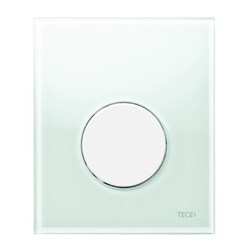 TECEloop Urinal,  стекло зеленое, клав. белая. - фото 130902