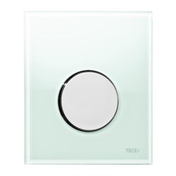 TECEloop Urinal,  стекло зеленое, клав. хром глян. - фото 130904