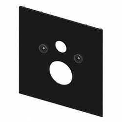 TECE Стеклянная панель TECElux для установки стандартного унитаза, черная - фото 131037