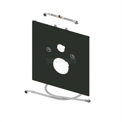 TECE Стеклянная панель TECElux для установки унитаза-биде Duravit Sensowash C, черная - фото 131047