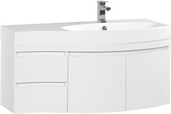 AQUANET Опера 115 R Тумба для ванной комнаты с раковиной (2 дверцы 2 ящика) Тумба с раковиной AQUANET Opera 115 R 2 дверцы 2 ящика - фото 135573