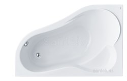 SANTEK Ibiza L 150х100 Ванна акриловая асимметричная, левая - фото 141173