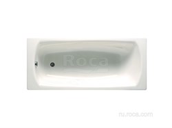 Ванна стальная Roca Swing 170x75 с отверстиями для ручек, 2,4мм, anti-slip 2201E0000 - фото 144086