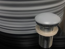 GID Серый матовый керамический донный клапан Gmh100, ширина 7,5 см - фото 148020