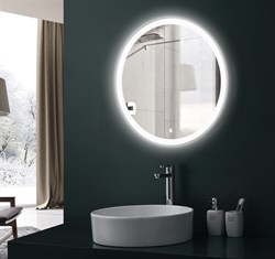 ESBANO Зеркало со встроенной подсветкой ES-2481. Размер: окружность 50. - фото 152565