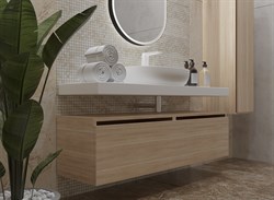 ARMADIART Ящик под столешницу 140см LIGHT OAK VALLESSI UNO-S ARMADIART-897-140-L - фото 153754