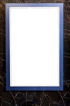 ARMADIART Зеркало Dolce Насыщенный синий 105x70см - фото 153819