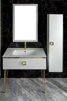 ARMADIART Консоль LUCIDO 100 см Жемчужный белый ARMADIART-770-100-W - фото 153838