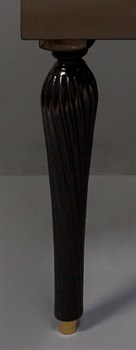 ARMADIART Ножки SPIRALE 35 см черные (пара) - фото 154340
