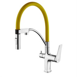 LEMARK Смеситель Comfort LM3074C-Yellow для кухни с подключением к фильтру с питьевой водой - фото 159108