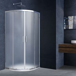 VINCEA Душевой уголок Alhpa VSQ-3AL900MT, 900*900, хром, стекло текстурное VINCEA VSQ-3AL900MT