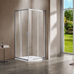 VINCEA Душевой уголок Garda VSS-1G900CL, 900*900, хром, стекло прозрачное VINCEA VSS-1G900CL