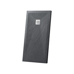VINCEA Поддон для душа из искусственного камня VST-4SR9012A, 1200*900*25, антрацит VINCEA VST-4SR9012A