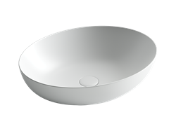 CERAMICA NOVA Умывальник чаша накладная овальная (цвет Белый Матовый) Element 520*395*130мм - фото 182000