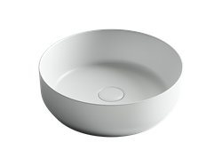 CERAMICA NOVA Умывальник чаша накладная круглая (цвет Белый Матовый) Element 390*390*120мм - фото 182147