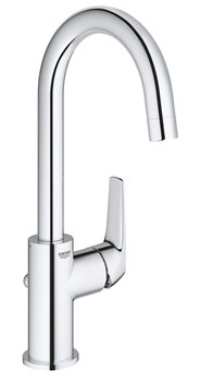 GROHE Смеситель для раковины с донным клапаном BauFlow 23753000 - фото 183864