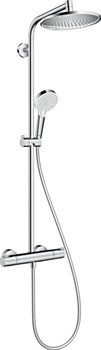 HANSGROHE Душевая система Hansgrohe Crometta S 240 1jet Showerpipe 27267000 - фото 189739