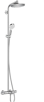 HANSGROHE Душевая система Hansgrohe Crometta S 240 1jet Showerpipe 27320000 - фото 189742