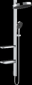 HANSGROHE Душевая система Hansgrohe Rainfinity Showerpipe 360 1jet 26842000, хром 26842000 - фото 189795