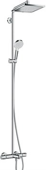 HANSGROHE Душевая стойка Hansgrohe Crometta E 240 1jet Showerpipe 27298000 - фото 189880