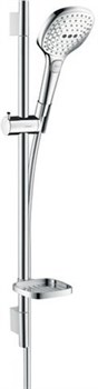 HANSGROHE Душевой гарнитур Hansgrohe Raindance Select 120 3jet 65 (хром) 26620000 - фото 190053