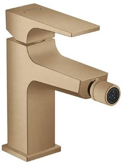 HANSGROHE Смеситель для биде со сливным клапан Push-Open Hansgrohe Metropol 32520140 бронза - фото 191108