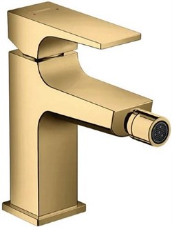 HANSGROHE Смеситель для биде со сливным клапан Push-Open Hansgrohe Metropol 32520990 золото - фото 191110