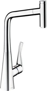 HANSGROHE Смеситель для кухни Hansgrohe Metris Select хром 14884000 - фото 191509