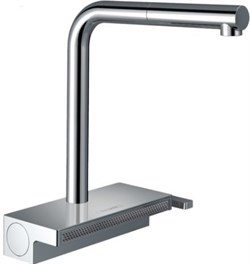 HANSGROHE Смеситель для кухни с вытяжным душем Hansgrohe Aquno Select M81 250 73836000 - фото 191614