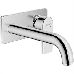 HANSGROHE Смеситель для раковины настенный излив 204 см Hansgrohe Vernis Shape 71578000 хром - фото 192128