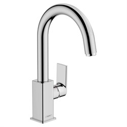 HANSGROHE Смеситель для раковины со сливным гарнитуром Hansgrohe Vernis Shape 210 71564000 хром - фото 192160