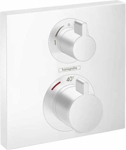 HANSGROHE Термостат для ванны Hansgrohe Ecostat Square на 2 потребителя 15714700 - фото 192361