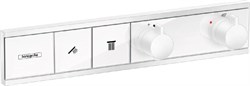 HANSGROHE Термостат для ванны Hansgrohe RainSelect на 2 потребителя 15380700 - фото 192376