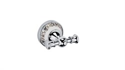 FIXSEN Bogema Крючок двойной, цвет хром FX-78505A - фото 19535