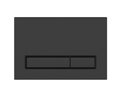 CERSANIT Кнопка BLICK для LINK PRO/VECTOR/LINK/HI-TEC пластик черный матовый - фото 212170