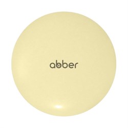 ABBER Накладка на слив для раковины  AC0014MY желтая матовая, керамика - фото 212618