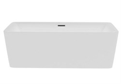 AQUATEK Квадро Ванна акриловая прямоугольная отдельностоящая 1800*800*600 в комплекте со сливом и ножками, цвет белый - фото 219609